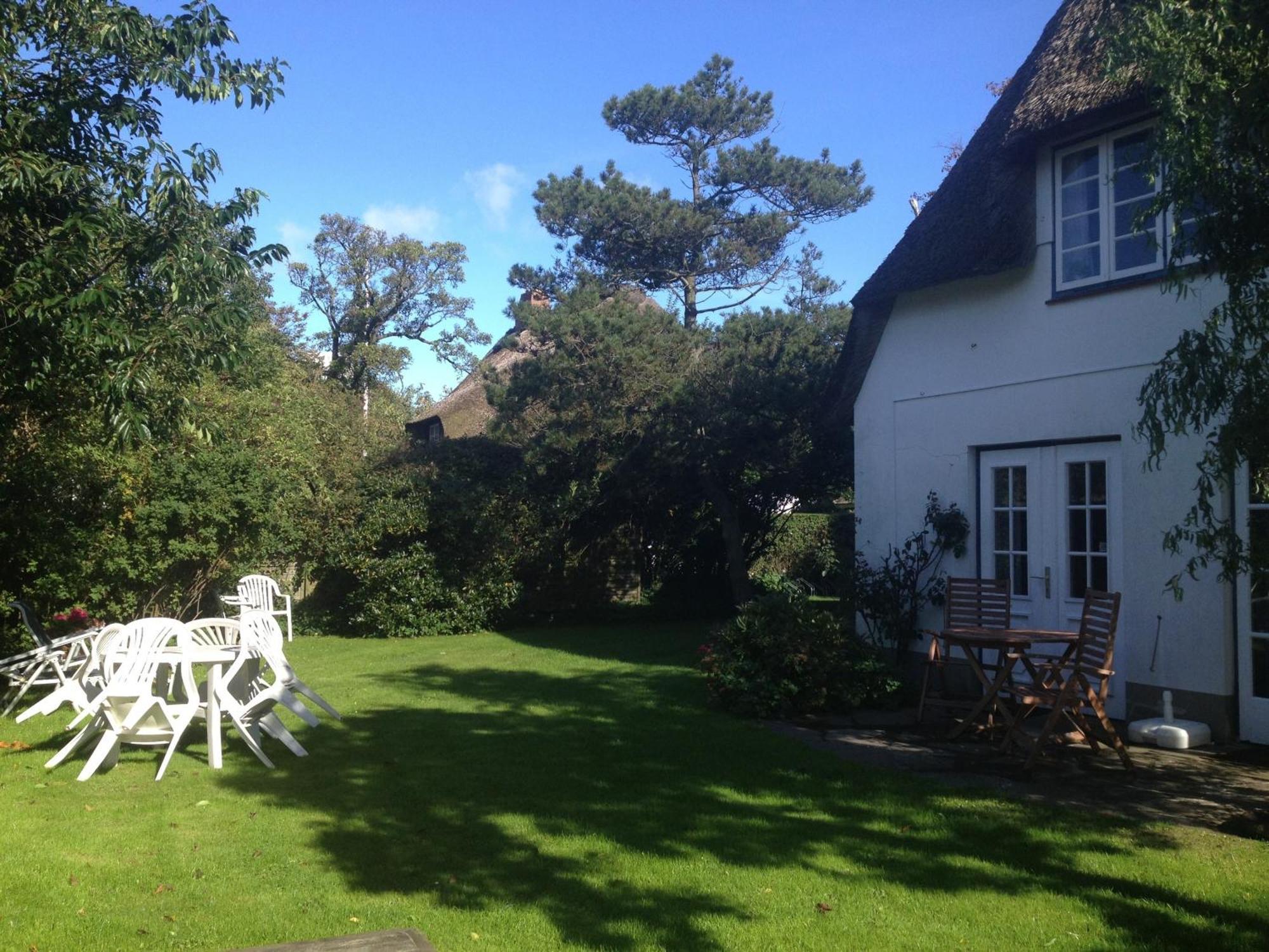 Gartenwohnung Nieblum Bagian luar foto