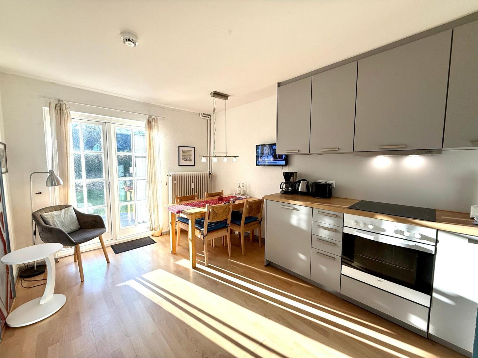Gartenwohnung Nieblum Bagian luar foto